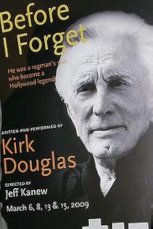 Kirk Douglas: Before I Forget电影海报
